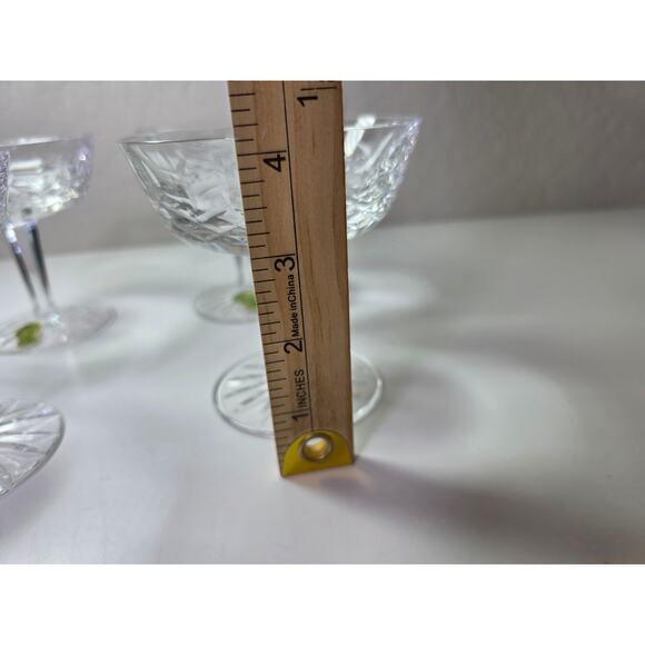 WATERFORD CRYSTAL 4.25" Champagne Glasses - Set of 4 with Box - Picture 8 of 10